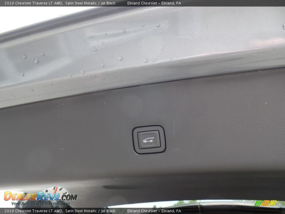 2019 Chevrolet Traverse LT AWD Satin Steel Metallic / Jet Black Photo #36