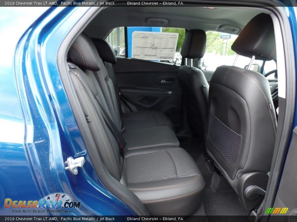 2019 Chevrolet Trax LT AWD Pacific Blue Metallic / Jet Black Photo #33