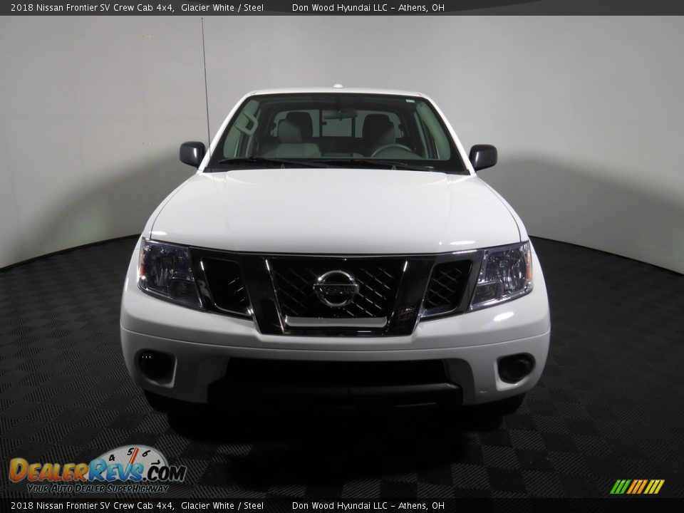 2018 Nissan Frontier SV Crew Cab 4x4 Glacier White / Steel Photo #4