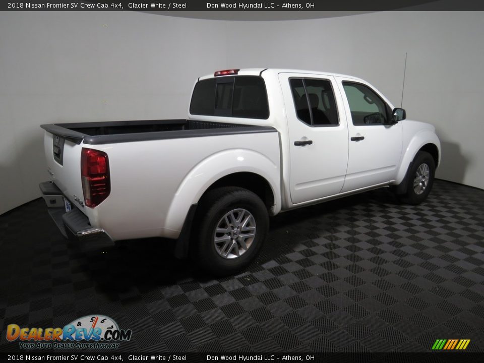 2018 Nissan Frontier SV Crew Cab 4x4 Glacier White / Steel Photo #13