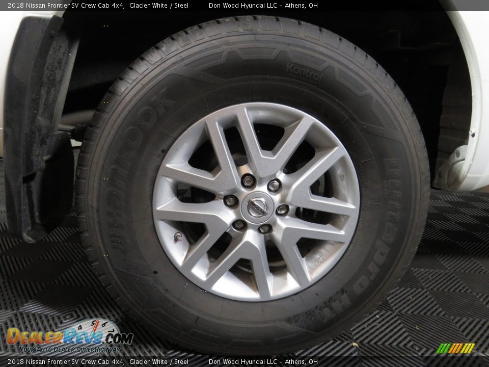 2018 Nissan Frontier SV Crew Cab 4x4 Glacier White / Steel Photo #15