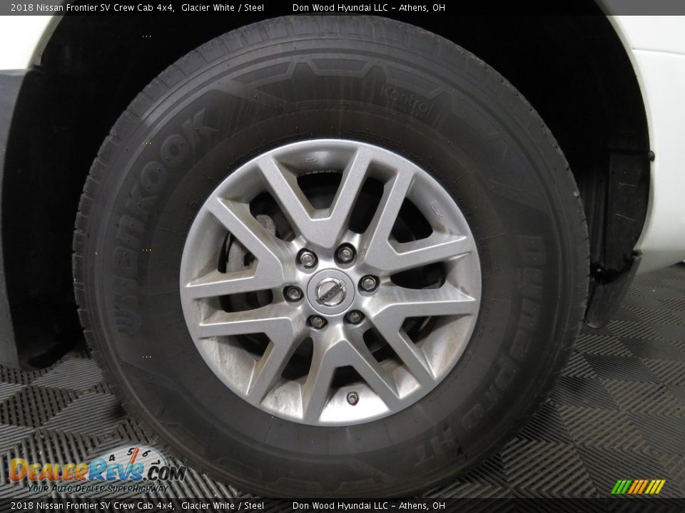2018 Nissan Frontier SV Crew Cab 4x4 Glacier White / Steel Photo #16