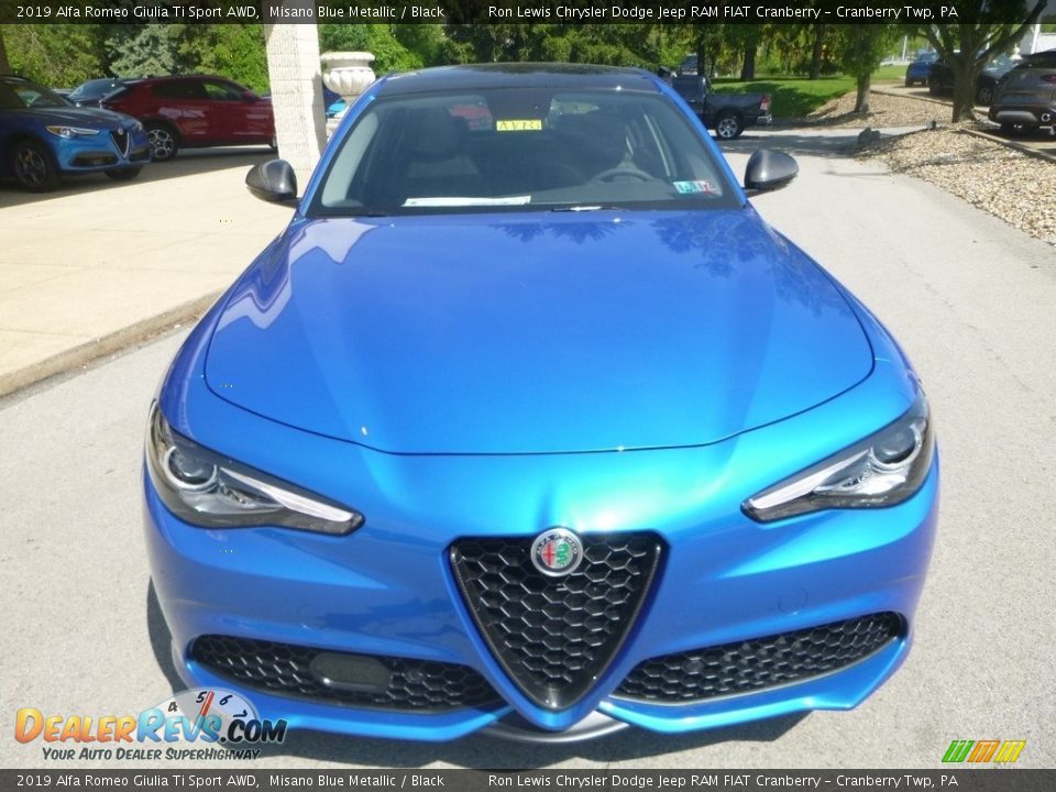 Misano Blue Metallic 2019 Alfa Romeo Giulia Ti Sport AWD Photo #13