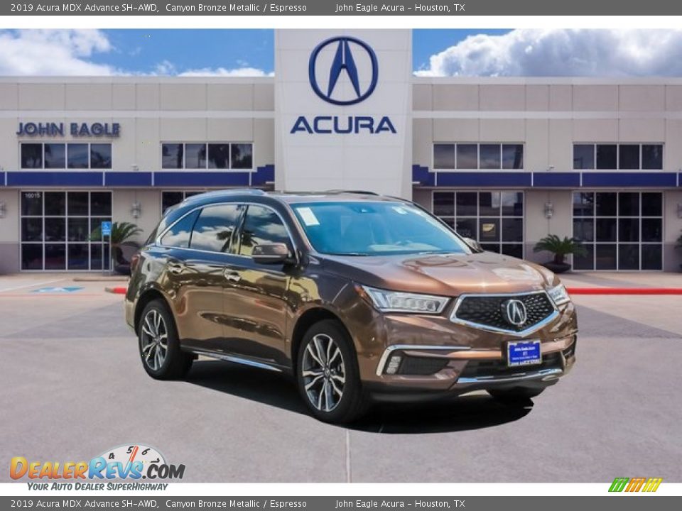 2019 Acura MDX Advance SH-AWD Canyon Bronze Metallic / Espresso Photo #1