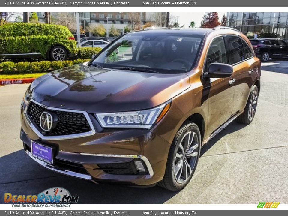2019 Acura MDX Advance SH-AWD Canyon Bronze Metallic / Espresso Photo #3
