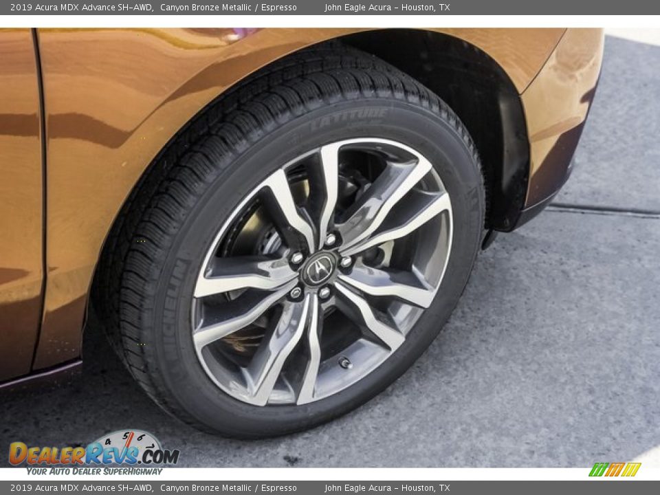 2019 Acura MDX Advance SH-AWD Canyon Bronze Metallic / Espresso Photo #11