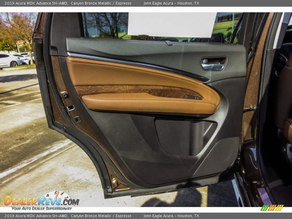 2019 Acura MDX Advance SH-AWD Canyon Bronze Metallic / Espresso Photo #18
