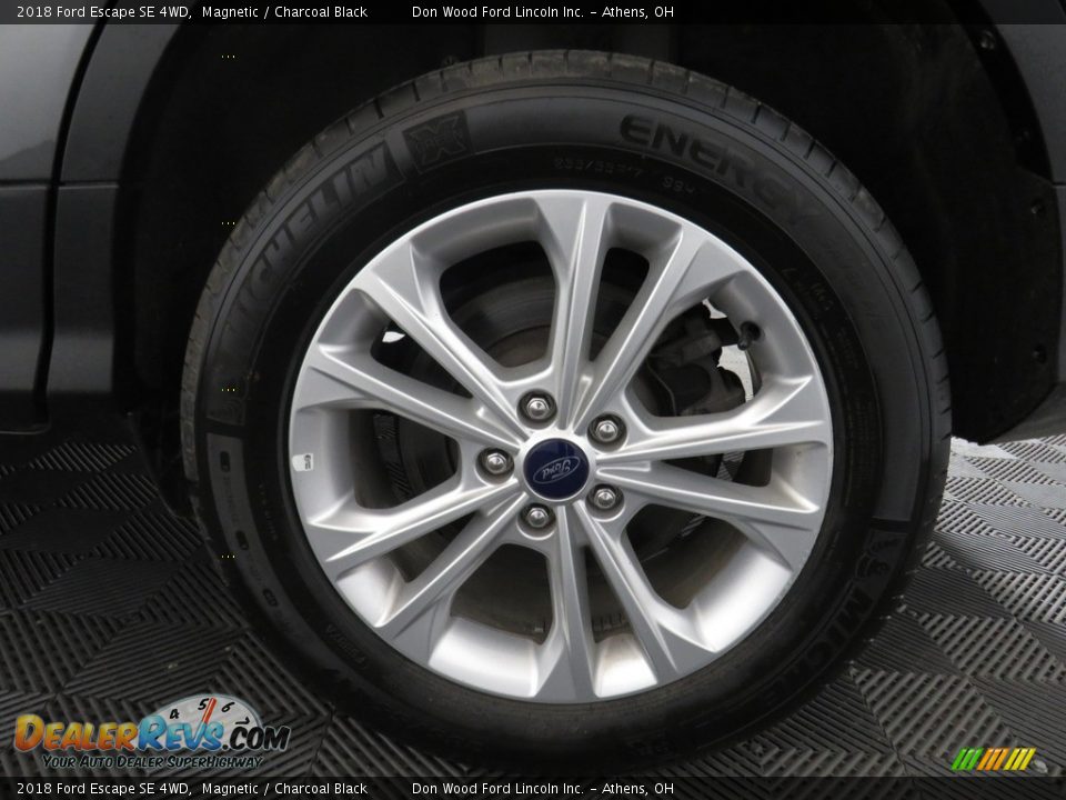 2018 Ford Escape SE 4WD Magnetic / Charcoal Black Photo #20