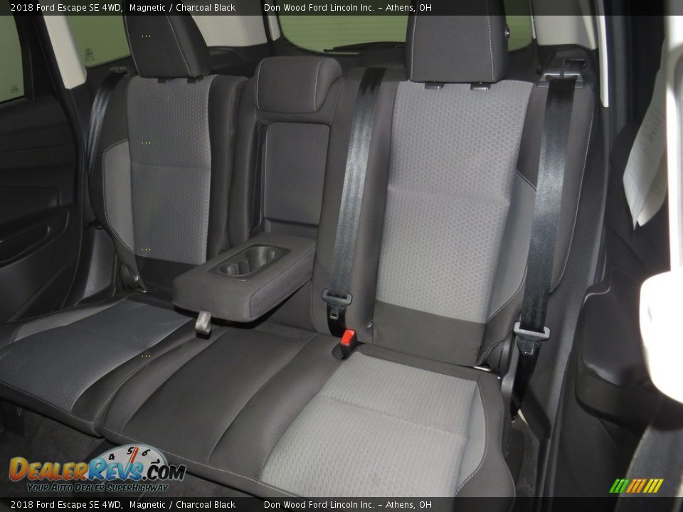 2018 Ford Escape SE 4WD Magnetic / Charcoal Black Photo #24