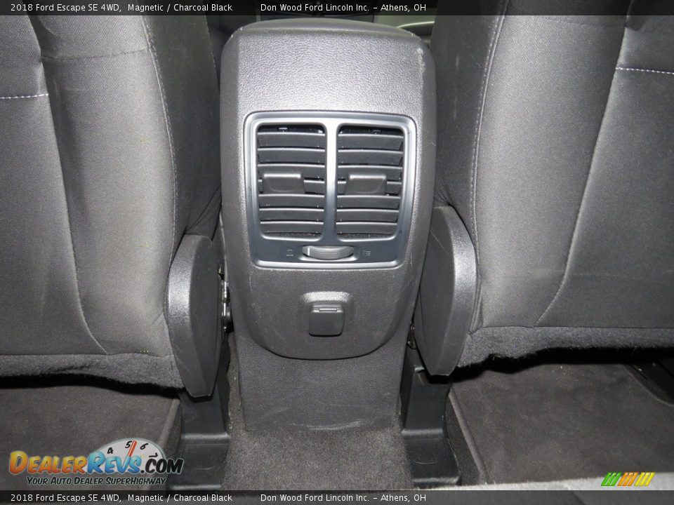 2018 Ford Escape SE 4WD Magnetic / Charcoal Black Photo #27