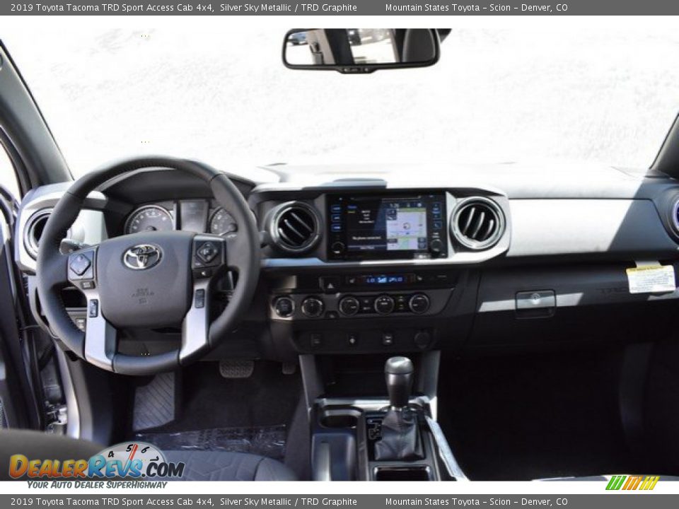 2019 Toyota Tacoma TRD Sport Access Cab 4x4 Silver Sky Metallic / TRD Graphite Photo #7
