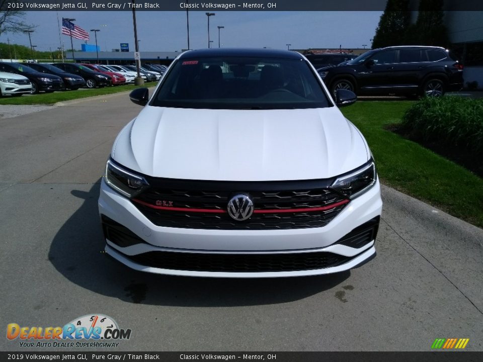 Pure Gray 2019 Volkswagen Jetta GLI Photo #2