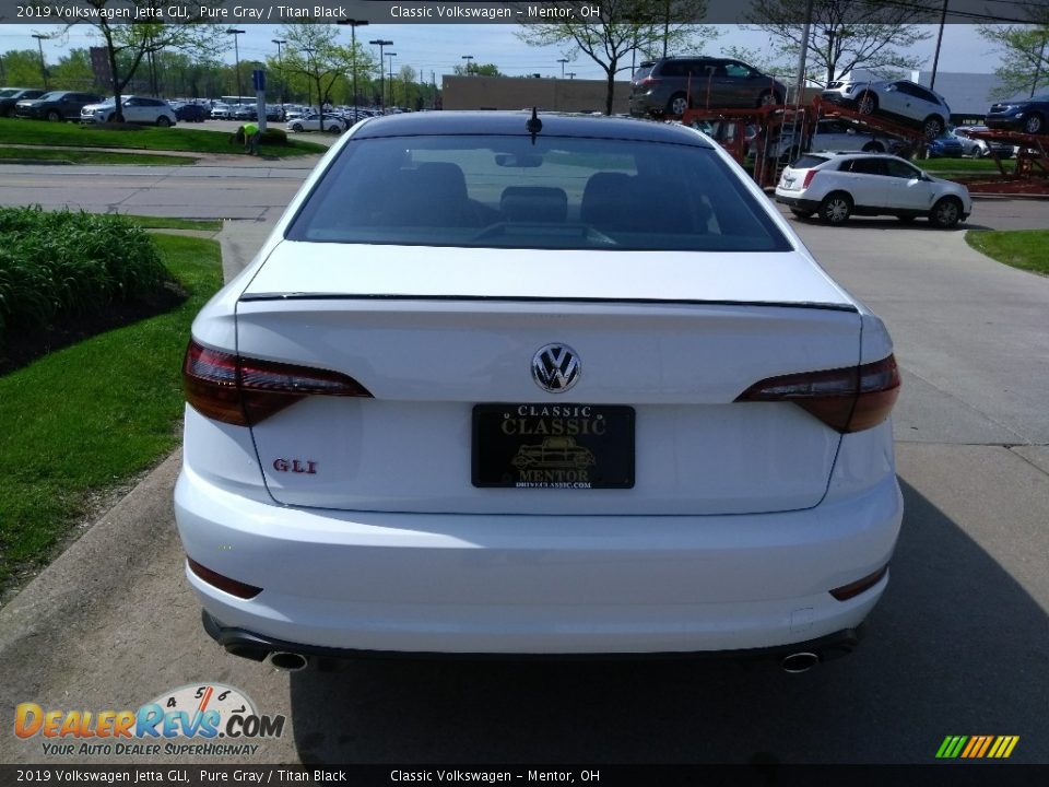 2019 Volkswagen Jetta GLI Pure Gray / Titan Black Photo #5