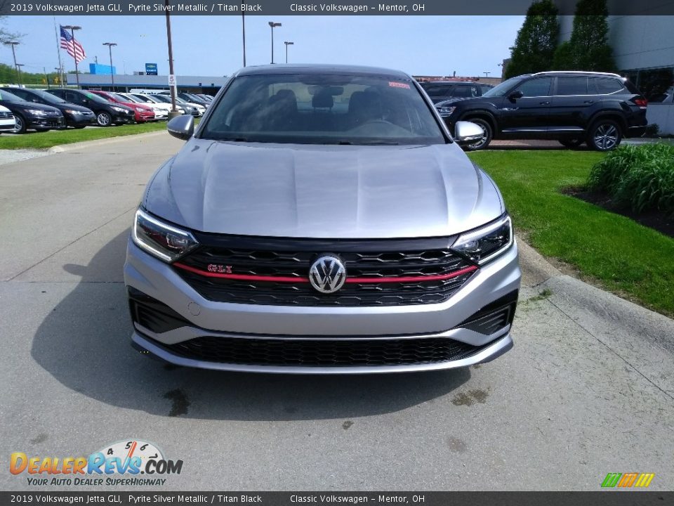 2019 Volkswagen Jetta GLI Pyrite Silver Metallic / Titan Black Photo #2