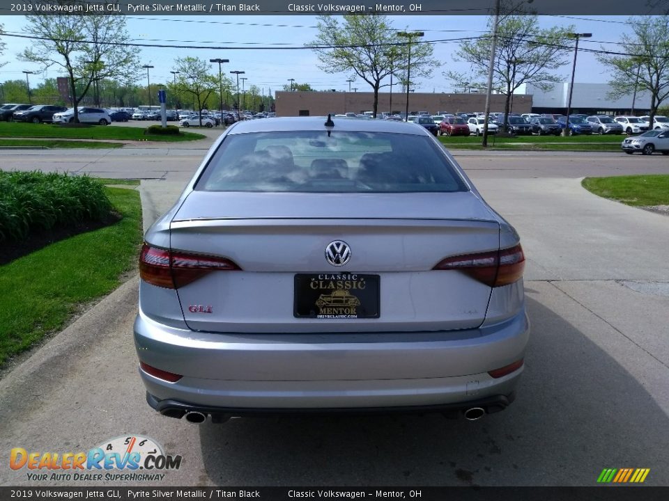 2019 Volkswagen Jetta GLI Pyrite Silver Metallic / Titan Black Photo #5