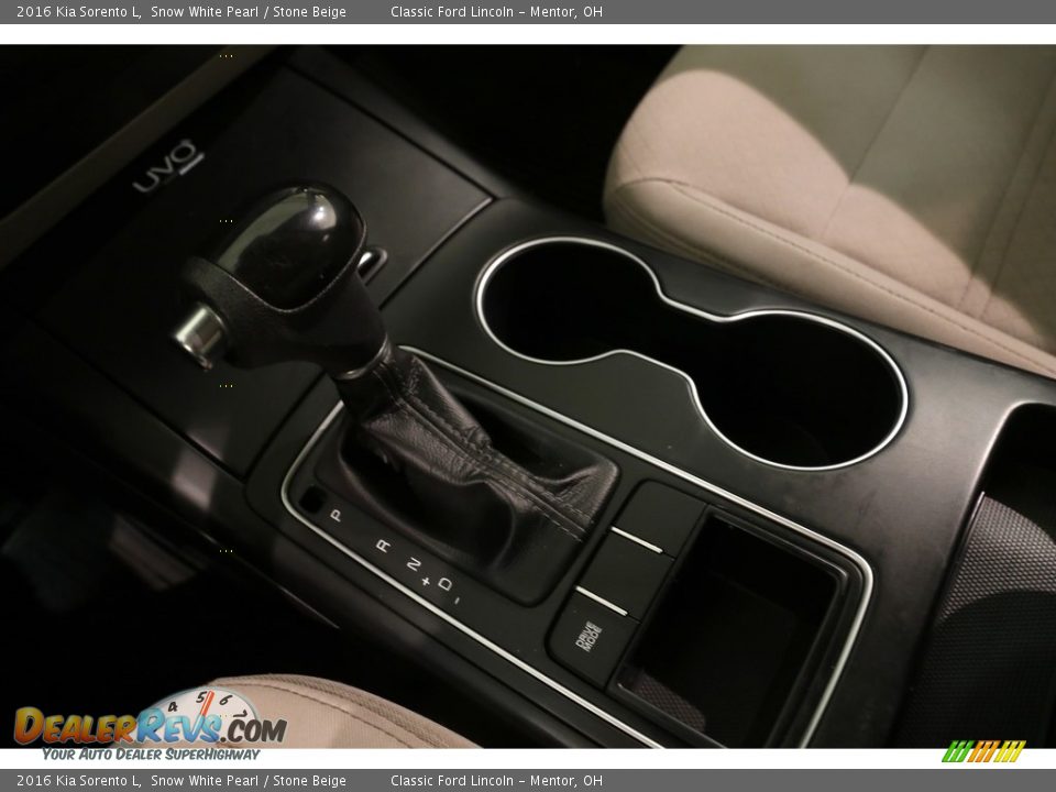 2016 Kia Sorento L Snow White Pearl / Stone Beige Photo #14