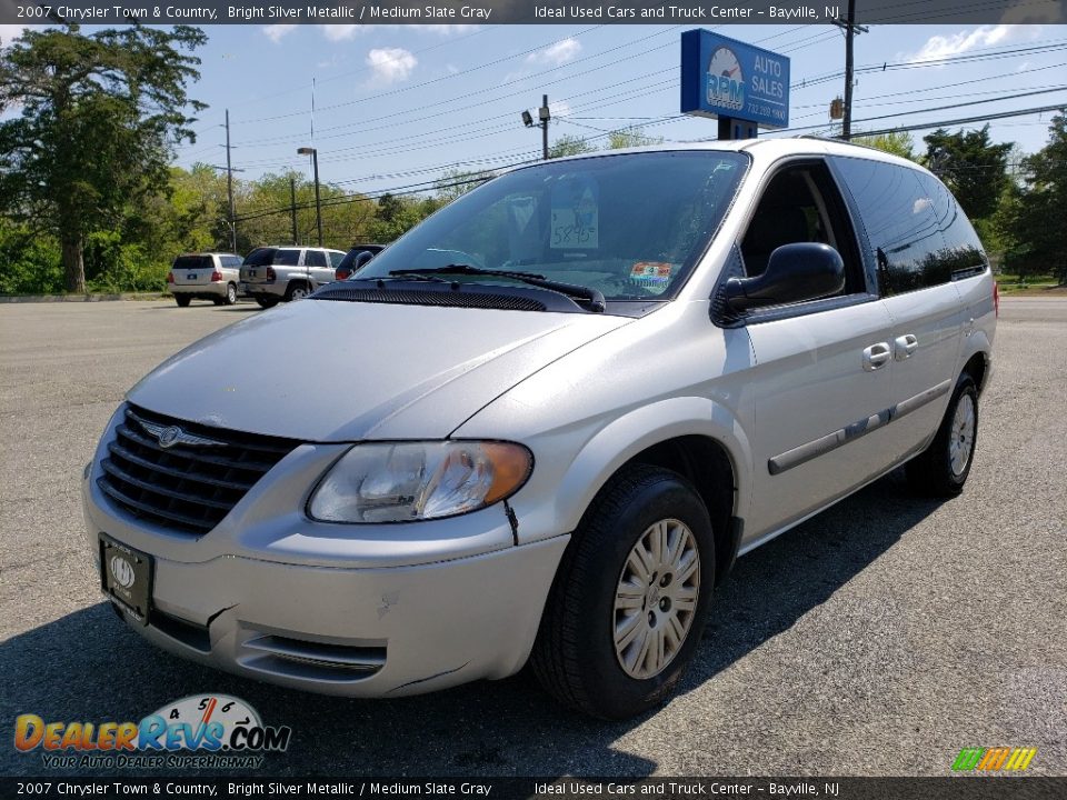 2007 Chrysler Town & Country Bright Silver Metallic / Medium Slate Gray Photo #1