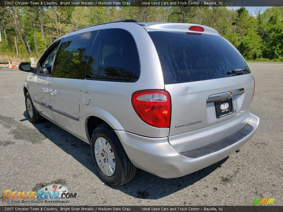 2007 Chrysler Town & Country Bright Silver Metallic / Medium Slate Gray Photo #3