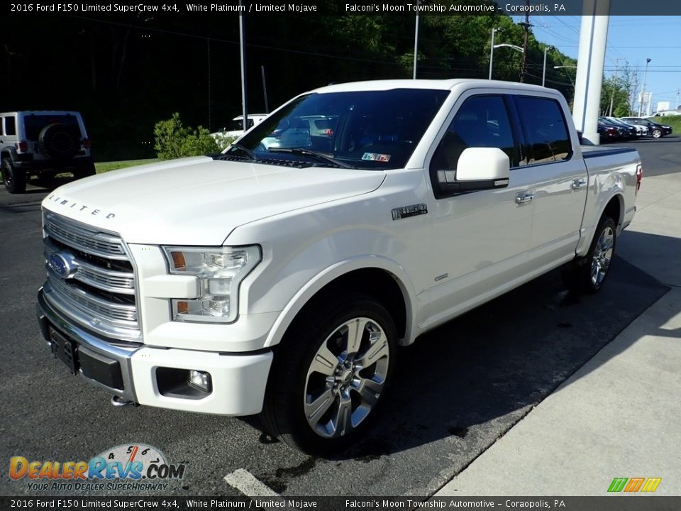 2016 Ford F150 Limited SuperCrew 4x4 White Platinum / Limited Mojave Photo #6