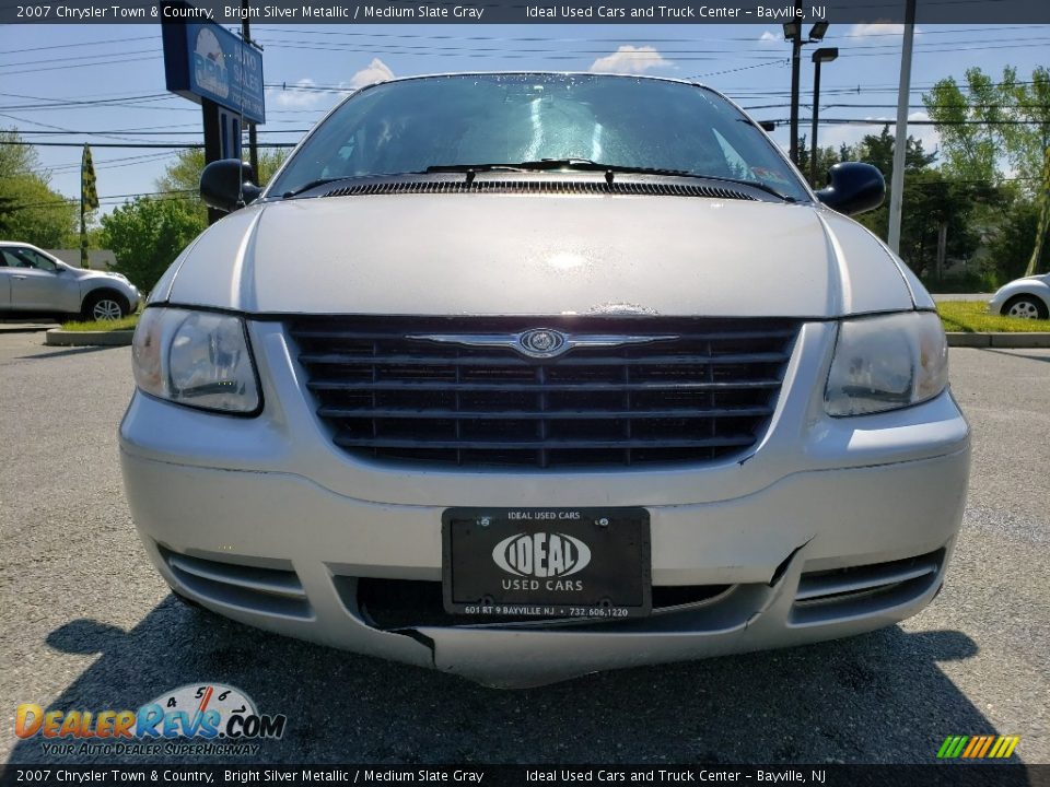 2007 Chrysler Town & Country Bright Silver Metallic / Medium Slate Gray Photo #8