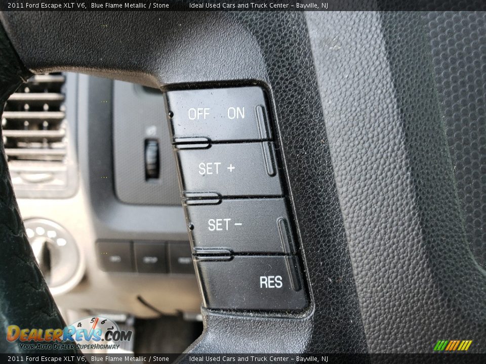 2011 Ford Escape XLT V6 Blue Flame Metallic / Stone Photo #17