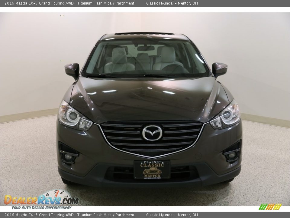 2016 Mazda CX-5 Grand Touring AWD Titanium Flash Mica / Parchment Photo #2