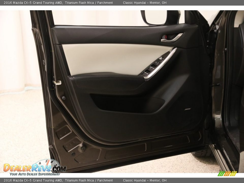 2016 Mazda CX-5 Grand Touring AWD Titanium Flash Mica / Parchment Photo #4