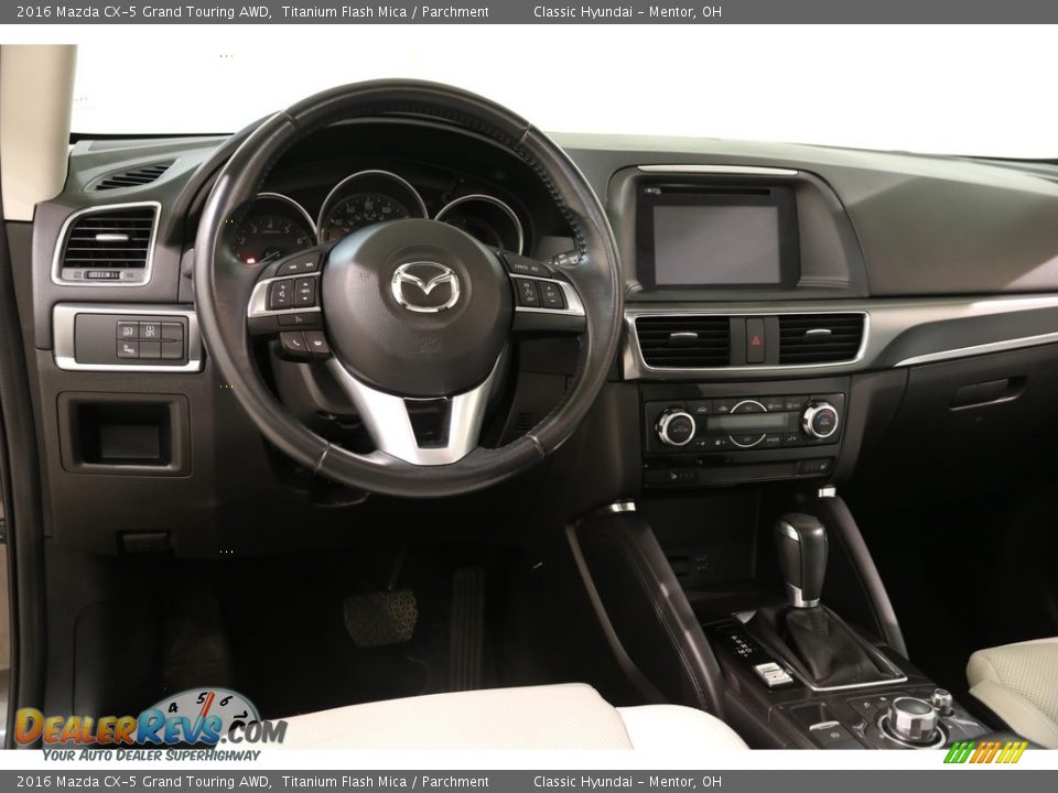 2016 Mazda CX-5 Grand Touring AWD Titanium Flash Mica / Parchment Photo #6