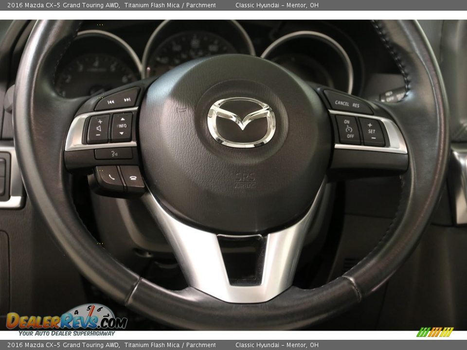 2016 Mazda CX-5 Grand Touring AWD Titanium Flash Mica / Parchment Photo #7