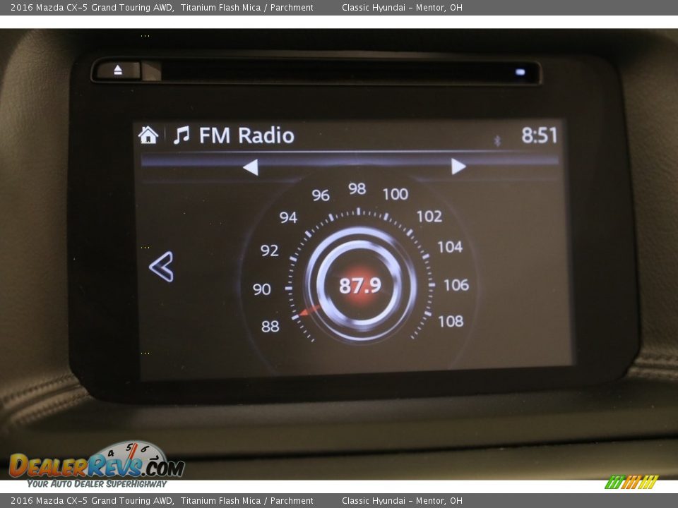 2016 Mazda CX-5 Grand Touring AWD Titanium Flash Mica / Parchment Photo #12