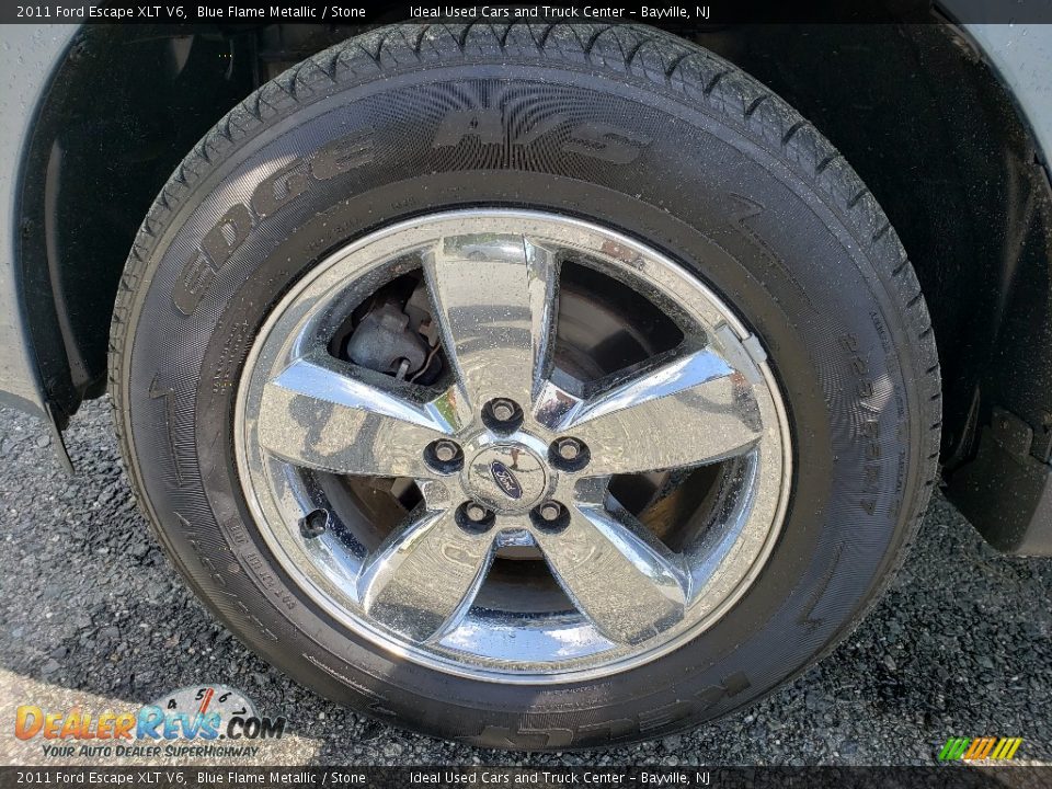 2011 Ford Escape XLT V6 Blue Flame Metallic / Stone Photo #24