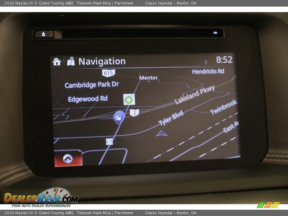 2016 Mazda CX-5 Grand Touring AWD Titanium Flash Mica / Parchment Photo #13