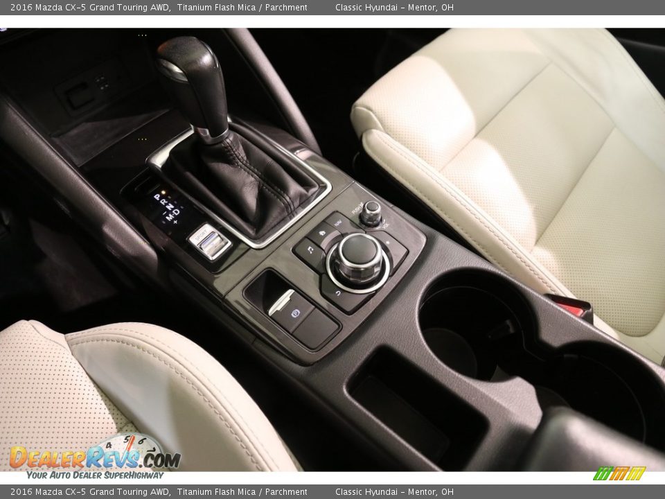 2016 Mazda CX-5 Grand Touring AWD Titanium Flash Mica / Parchment Photo #14