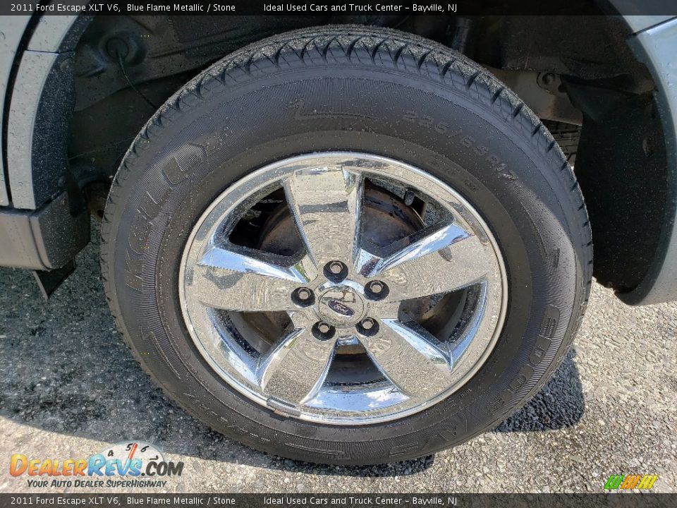 2011 Ford Escape XLT V6 Blue Flame Metallic / Stone Photo #25