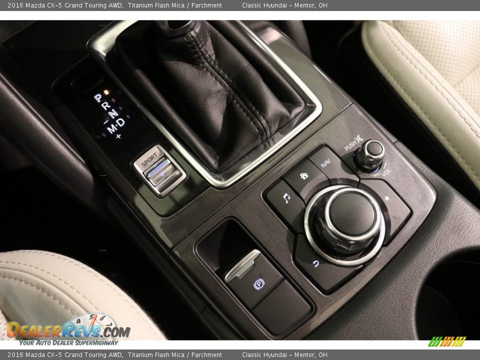 2016 Mazda CX-5 Grand Touring AWD Titanium Flash Mica / Parchment Photo #15
