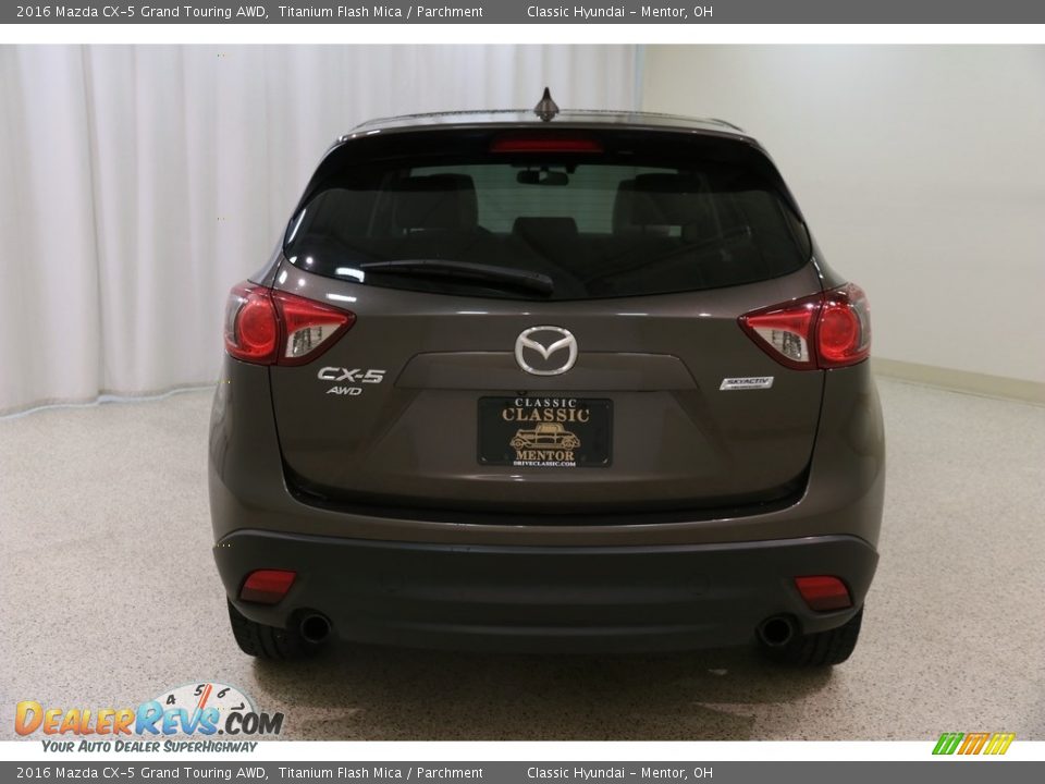 2016 Mazda CX-5 Grand Touring AWD Titanium Flash Mica / Parchment Photo #19