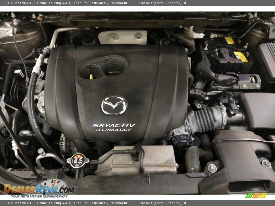 2016 Mazda CX-5 Grand Touring AWD Titanium Flash Mica / Parchment Photo #20