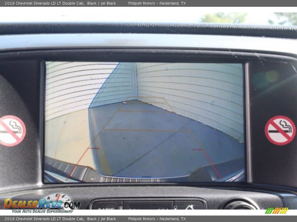 2019 Chevrolet Silverado LD LT Double Cab Black / Jet Black Photo #13
