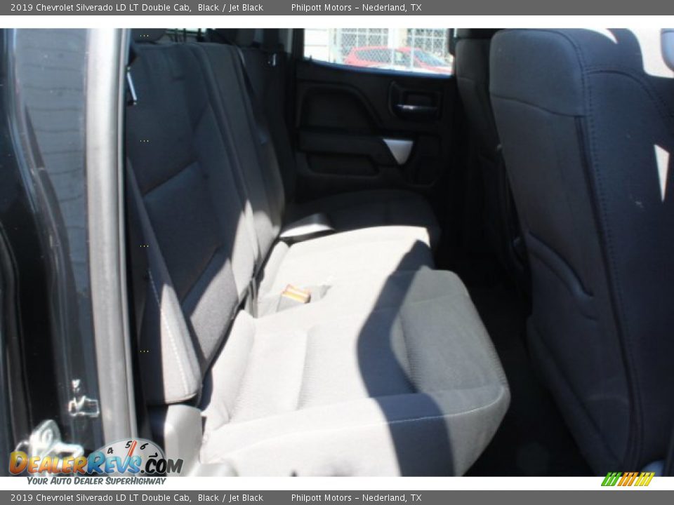2019 Chevrolet Silverado LD LT Double Cab Black / Jet Black Photo #22