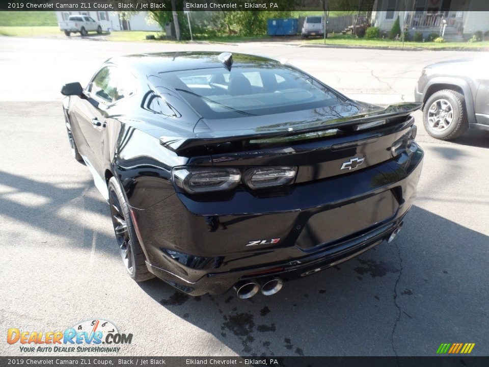 2019 Chevrolet Camaro ZL1 Coupe Black / Jet Black Photo #7