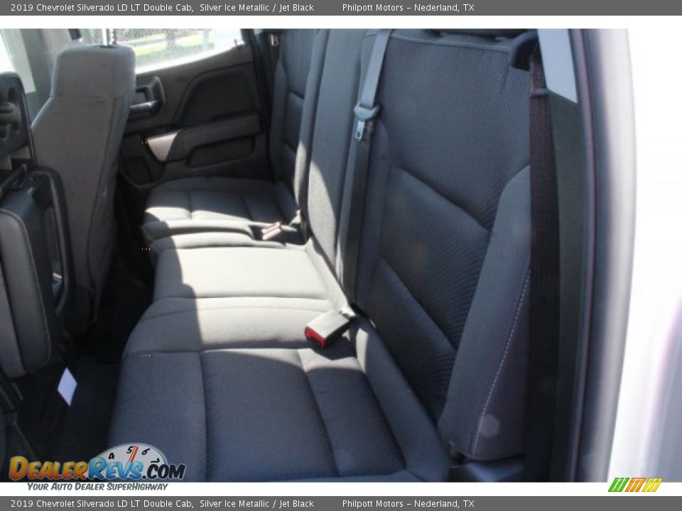 2019 Chevrolet Silverado LD LT Double Cab Silver Ice Metallic / Jet Black Photo #17
