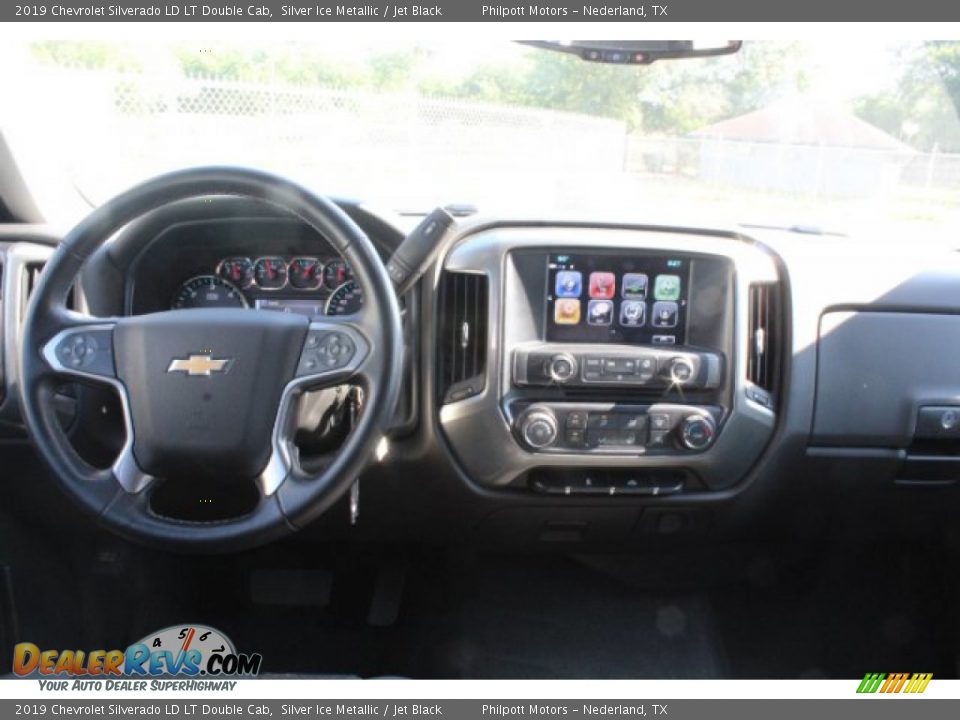 2019 Chevrolet Silverado LD LT Double Cab Silver Ice Metallic / Jet Black Photo #18