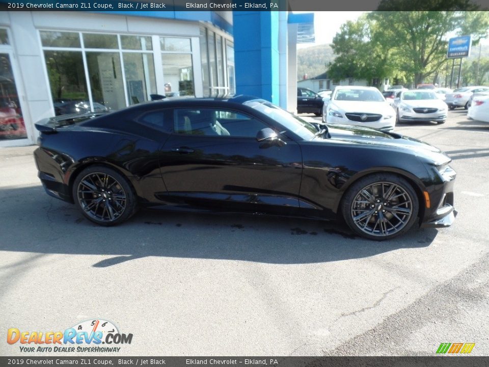 2019 Chevrolet Camaro ZL1 Coupe Black / Jet Black Photo #10