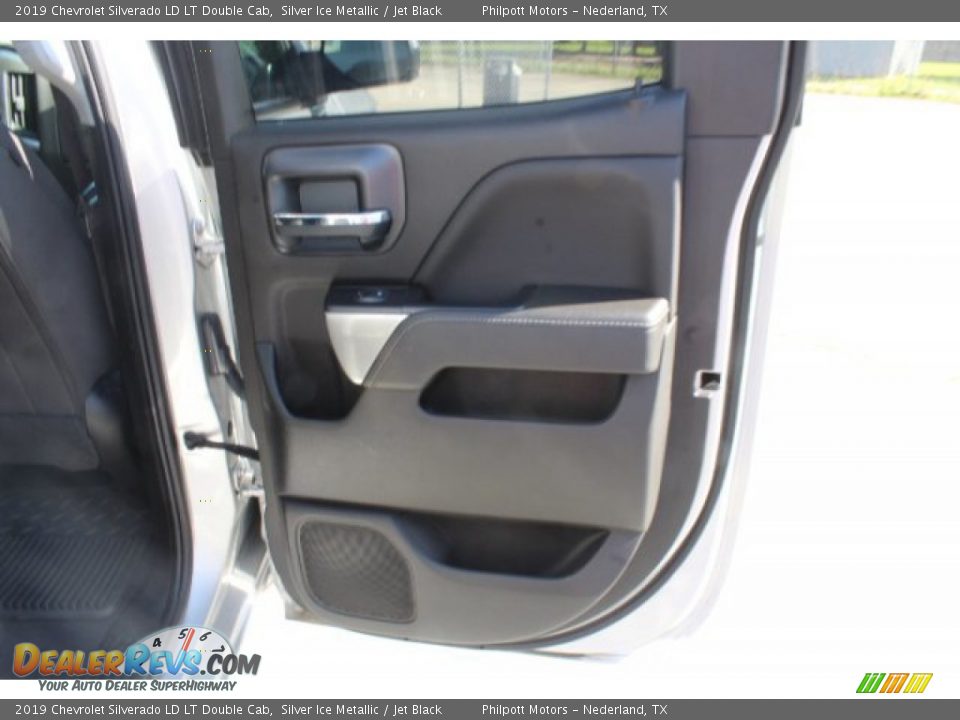 2019 Chevrolet Silverado LD LT Double Cab Silver Ice Metallic / Jet Black Photo #21