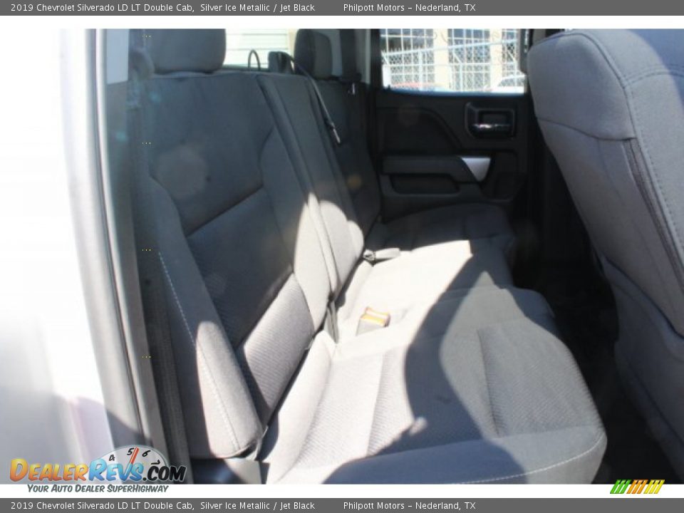 2019 Chevrolet Silverado LD LT Double Cab Silver Ice Metallic / Jet Black Photo #22
