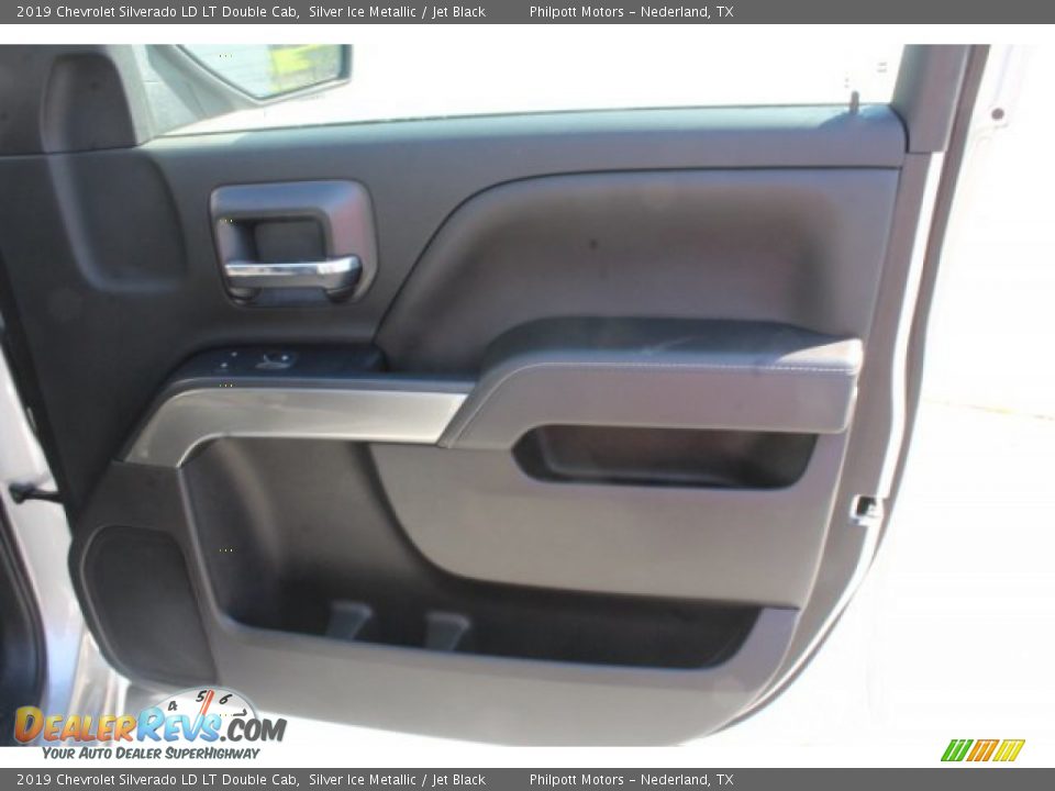 2019 Chevrolet Silverado LD LT Double Cab Silver Ice Metallic / Jet Black Photo #23