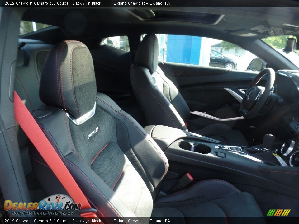 2019 Chevrolet Camaro ZL1 Coupe Black / Jet Black Photo #12