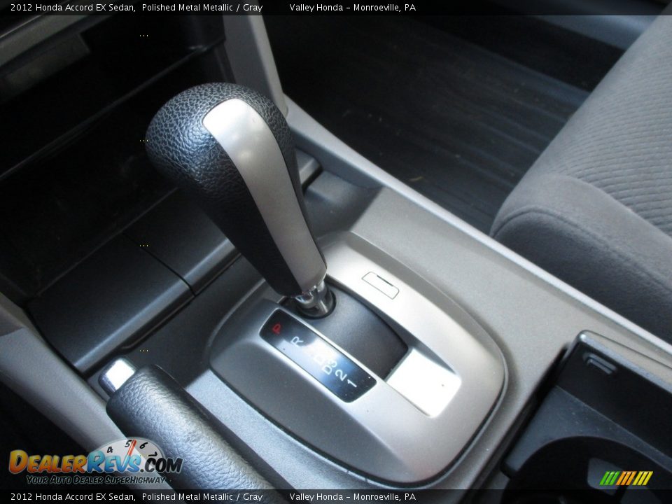 2012 Honda Accord EX Sedan Polished Metal Metallic / Gray Photo #15