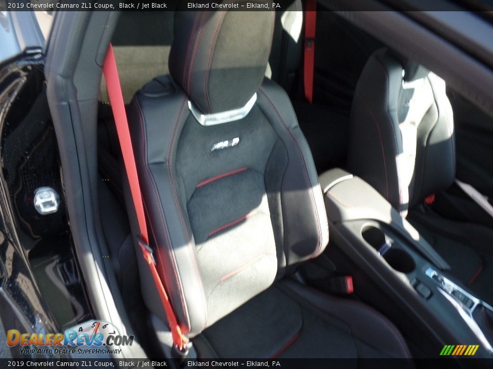2019 Chevrolet Camaro ZL1 Coupe Black / Jet Black Photo #14