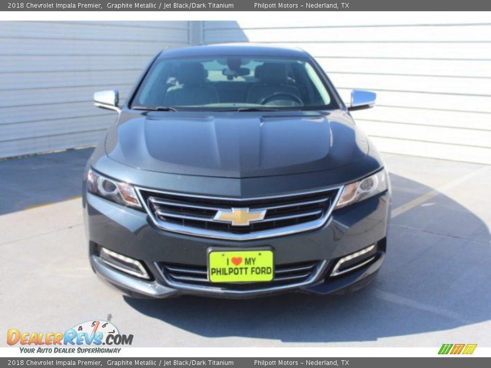 2018 Chevrolet Impala Premier Graphite Metallic / Jet Black/Dark Titanium Photo #3